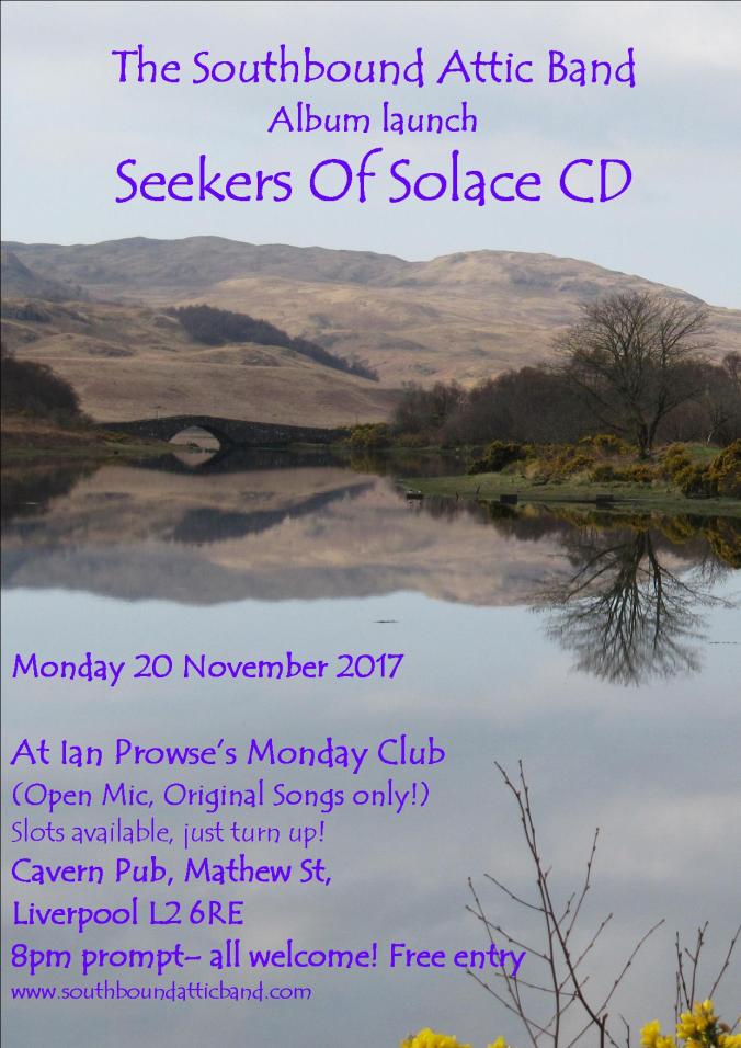 seekers of solace launch poster